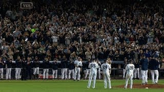 Exit Sandman Mariano Rivera leaves mound for final time [upl. by Shanleigh]