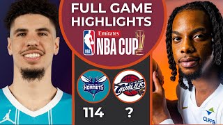 Full Game Highlights  Cleveland Cavaliers vs Charlotte Hornets  November 17  2024 NBA Season [upl. by Brenn151]