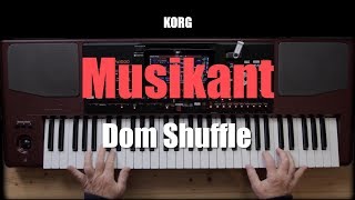 KORG PA1000  Dom Shuffle Waterloo 65 [upl. by Thenna]