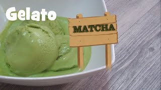 Gelato MATCHA  SENZA GELATIERA  Kissgibellina72 [upl. by Ahsoym]