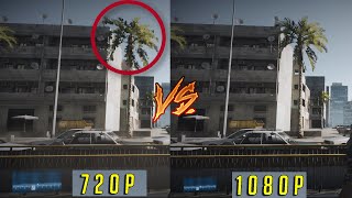 1080p Vs 720p Em Jogos Comparativo  A Diferença É Muito Grande [upl. by Nova]