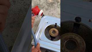 Gas Chulha Kaise Banaen  How to Repair Gas Chulha  shortsviral shorts ytshorts youtubeshorts [upl. by Lyrac]