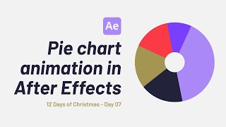 Animated Pie Chart  12 Days Of Christmas Day 7 [upl. by Durst]