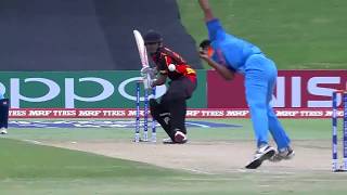 U19CWC Nissan Play of the Day  Mavis inswinging yorker [upl. by Ancel887]