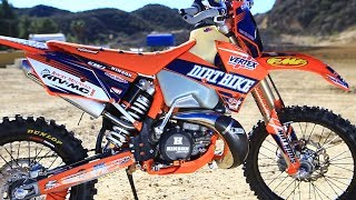 Project KTM EXC 300 2 Stroke RAW  Dirt Bike Magazine [upl. by Nerfe72]