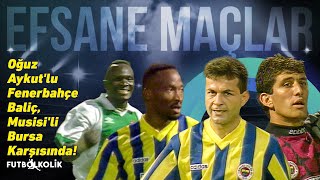 Fenerbahçe  Bursaspor 199596 Sezonu  Oğuz Aykutlu Fenerbahçe Baliç Musisili Bursa Karşısında [upl. by Sixela]