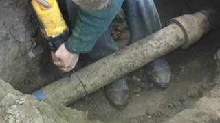 Installing a 4quot sewer cleanout [upl. by Gombach16]