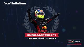 ¡Checo Pérez subcampeón de la F1 😎🇲🇽 [upl. by Eserrehs]