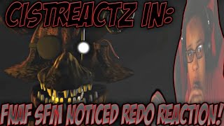 FNAF SFM Noticed REDO By MandoPony REACTION  HIDING IN THE SHADOWS [upl. by Adla]