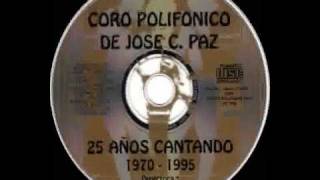 Caminito Tango  Coro Polifónico de José C Paz [upl. by Smaoht]