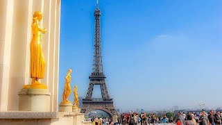 A Walk Around The Trocadero Paris [upl. by Lonyer]