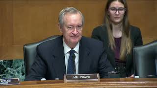 Crapo Speaks at Hearing on Child Welfare and the Family First Prevention Services Act [upl. by Seagraves]