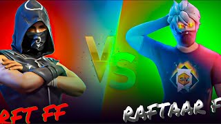 RAFTAAR FF VS RFT FF CUSTOM ROOM [upl. by Kreegar]