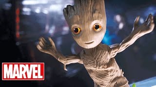 Marvel  Guardians of the Galaxy Dancing Groot Official TV Commercial [upl. by Okechuku]