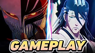 Bleach Rebirth Of Souls FIRST Offical Gameplay Byakuya vs Ichigo Reaction [upl. by Manton]