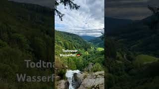 Todtnauer Wasserfall mountains blackforest beautiful schwarzwald waterfall clip [upl. by Manard]