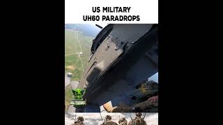 UH60 Paradrops shorts military [upl. by Salhcin435]