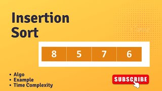 What is insertion sort  Step by Step Algorithm in DAA  DSA [upl. by Suhpoelc]