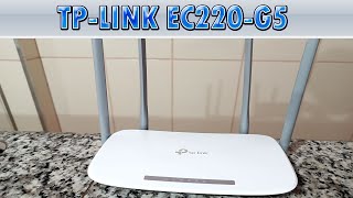 UNBOXING ROTEADOR TPLINK EC220G5 [upl. by Darrelle423]