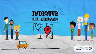 LES DIRECTIONS  Demander et indiquer le chemin [upl. by Ocirne]