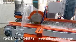 Stone cross cutting machine [upl. by Balac320]