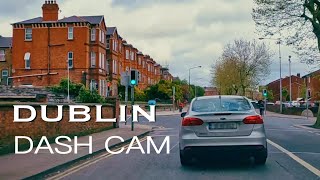 Dublin Ireland Driving from Stoneybatter Dublin 8through Phibsborough to Gardiner Street Upper [upl. by Holmann141]