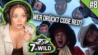 WER DRÜCKT CODE RED 😰 Die Cliffhänger hören nicht auf Reaktion auf 7vsWild CRASHED Folge 8 [upl. by Naujik]