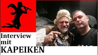 KAPEIKEN Interview im Kulttempel Oberhausen vom 10 Oktober 2024 by Nightshade TV [upl. by Ubana]