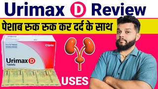 Urimax D Tablet Review  Tamsulosin Hydrochloride amp Dutasteride Tablet In Hindi  Uses Side Effects [upl. by Hada]