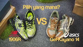 REVIEW Bahas Tuntas  New Balance 1906R VS Asics GelKayano 14 [upl. by Durst]