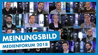 Meinungsbild  Medienforum Mittweida 2018 [upl. by Edward441]