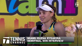 Elena Rybakina Fights Through Another 3Set Battle  Miami SF [upl. by Hunger]