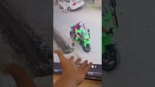 Zx10r chori karke middle finger dikha raha hai credit for aalyan vlogs [upl. by Nariko661]