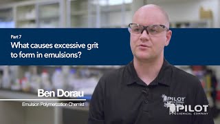 What causes excessive grit to form in emulsions [upl. by Kerrison]