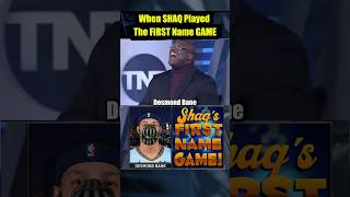 When SHAQ Played The FIRST Name GAME [upl. by Accebor724]