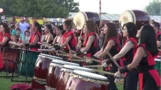 BUENOS AIRES TAIKO en el Bon Odori de La Plata  Argentina [upl. by Orji730]