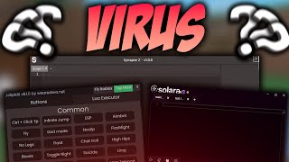 ALL ROBLOX EXPLOITS ARE VIRUSES Solara JJSploit Synapse Scythex  Exploiting News [upl. by Evan]