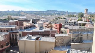 Warner Bros Studio Tour Hollywood Walking The Backlot amp Inside Filming Locations  Friends Fountain [upl. by Ikcim]