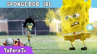 Dragon Ball parody  SpongeBob in real life [upl. by Nyrrad]