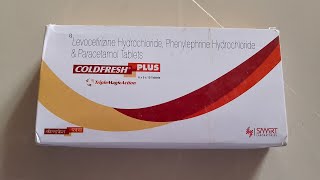 Coldfresh plus tablet full review uses sideeffects dose in Hindi [upl. by Llerrot]