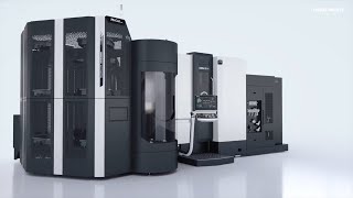 The world wide launch of the new DMG 85H Universal 5 Axis Horizontal Machining Centre from DMG Mori [upl. by Tabib]