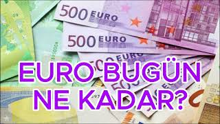 10 Ağustos 2024 Euro Bugün Ne Kadar Euro Kuru Ne Olur Euro Şuan Ne Kadar [upl. by Gonyea]