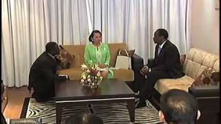 Bilateral Meeting with Burkina Faso President Blaise Compaore [upl. by Yuji730]