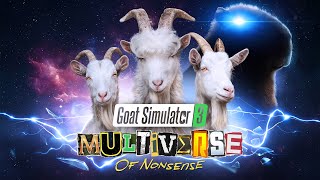 Goat Simulator 3 – Multiverse of Nonsense  DLC Announcement [upl. by Olnton290]