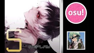 osu Co shu Nie  asphyxia TV edit Light insane 4 [upl. by Annaeerb]