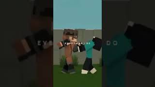 Herobrine son Heeko vs Notch son Notchie neffex grateful edit✨️ minecraft shorts subscribe [upl. by Dagney939]