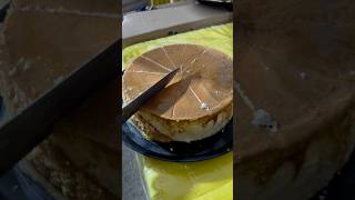 Flan napolitano casero de cajeta pastel viral parati trend streetfood foryou cake foodie [upl. by Tanney]