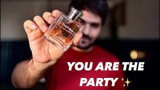 BALDESSARINI AMBRÉ REVIEW 💃🏼 LIFE OF THE PARTY 🥂 UNDERRATED PARTY SCENT ⚡️ [upl. by Hilliard]