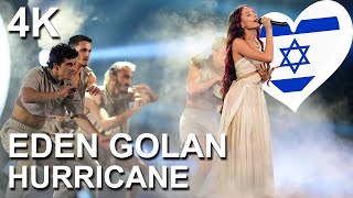 Eurovision 2024 Grand Final  Israel 🇮🇱  Eden Golan  Hurricane 4K50fps [upl. by Cone163]