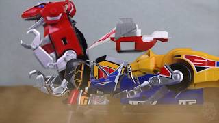 Power Rangers Dinozord Stop Motion Animation [upl. by Benedick]